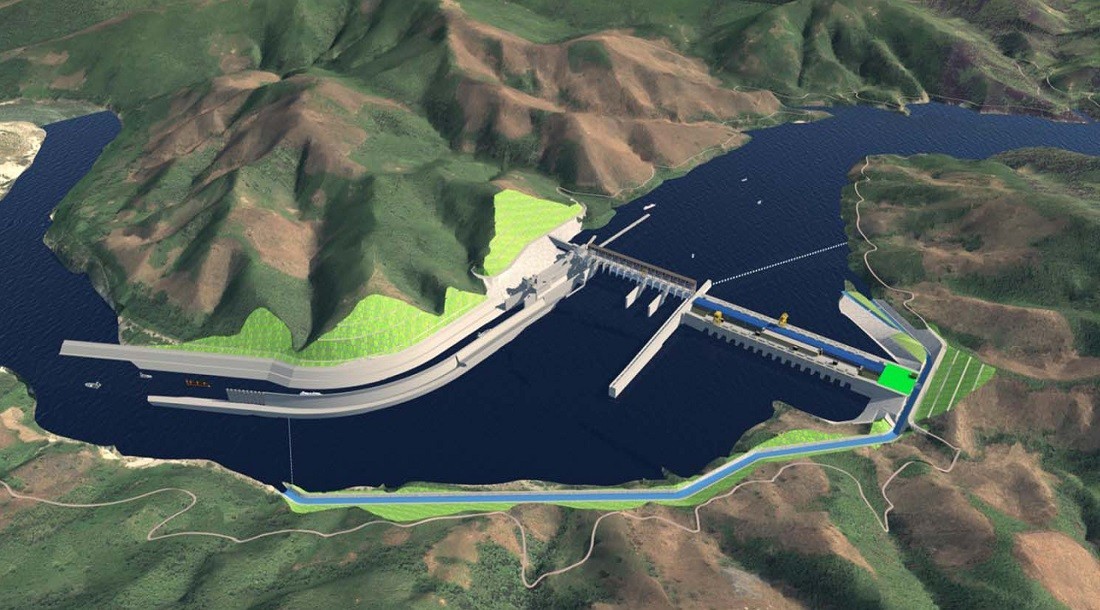 Proposed Pak Beng Hydropower dam in Laos (Credit: Pak Beng Hydropower Project )