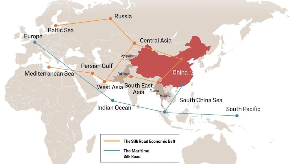 Silk Road Map, The Epoch Times