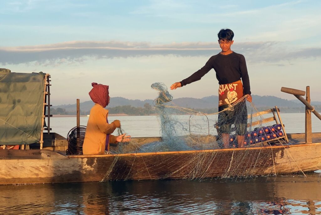 woman fishery cambodia