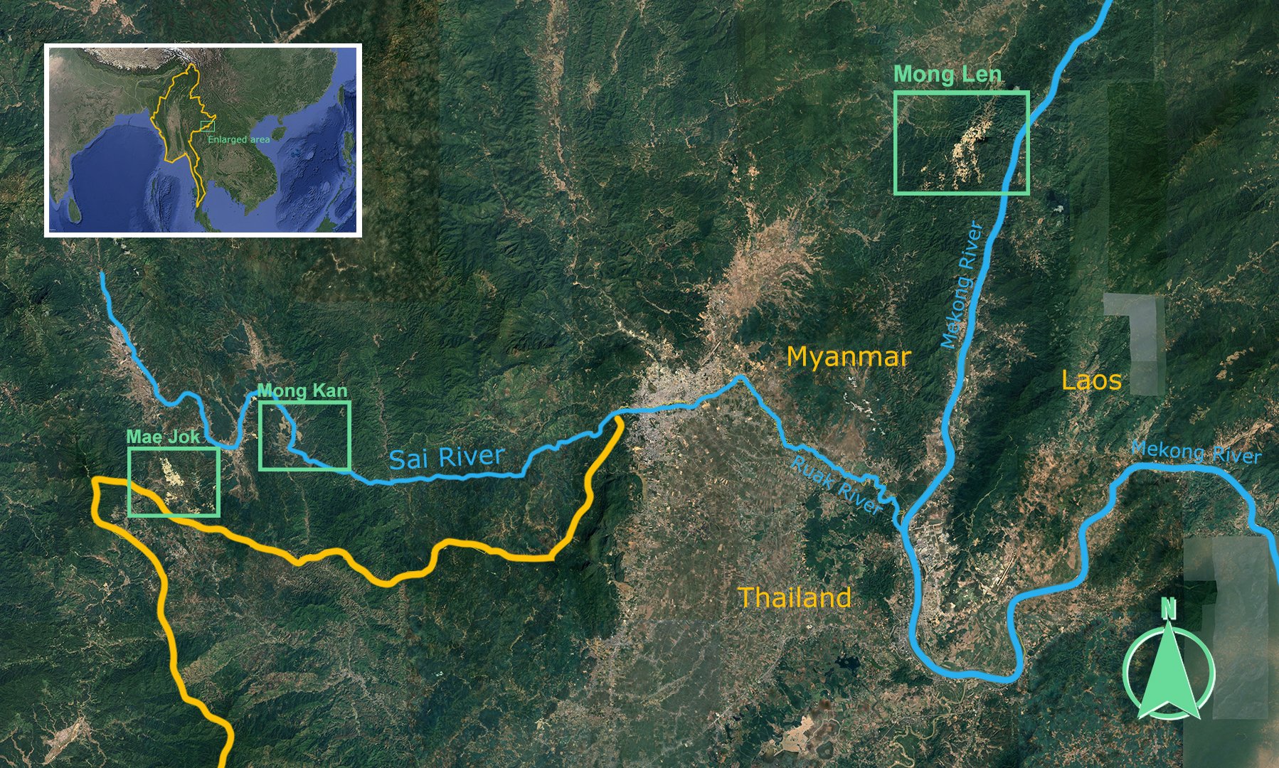 Myanmar gold mine